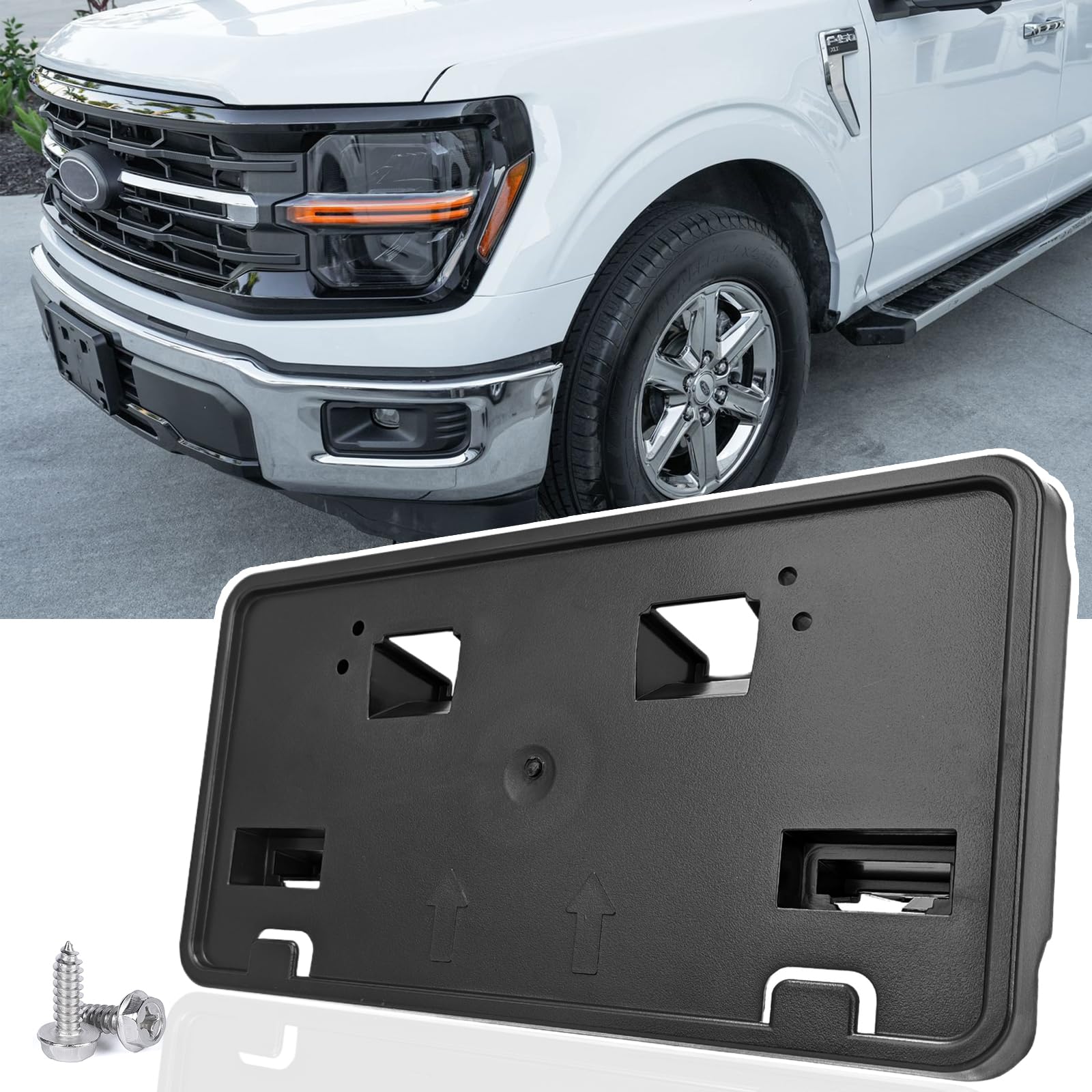 Amazon.com: Front License Plate Frame for 2024 2025 2026 Ford F150